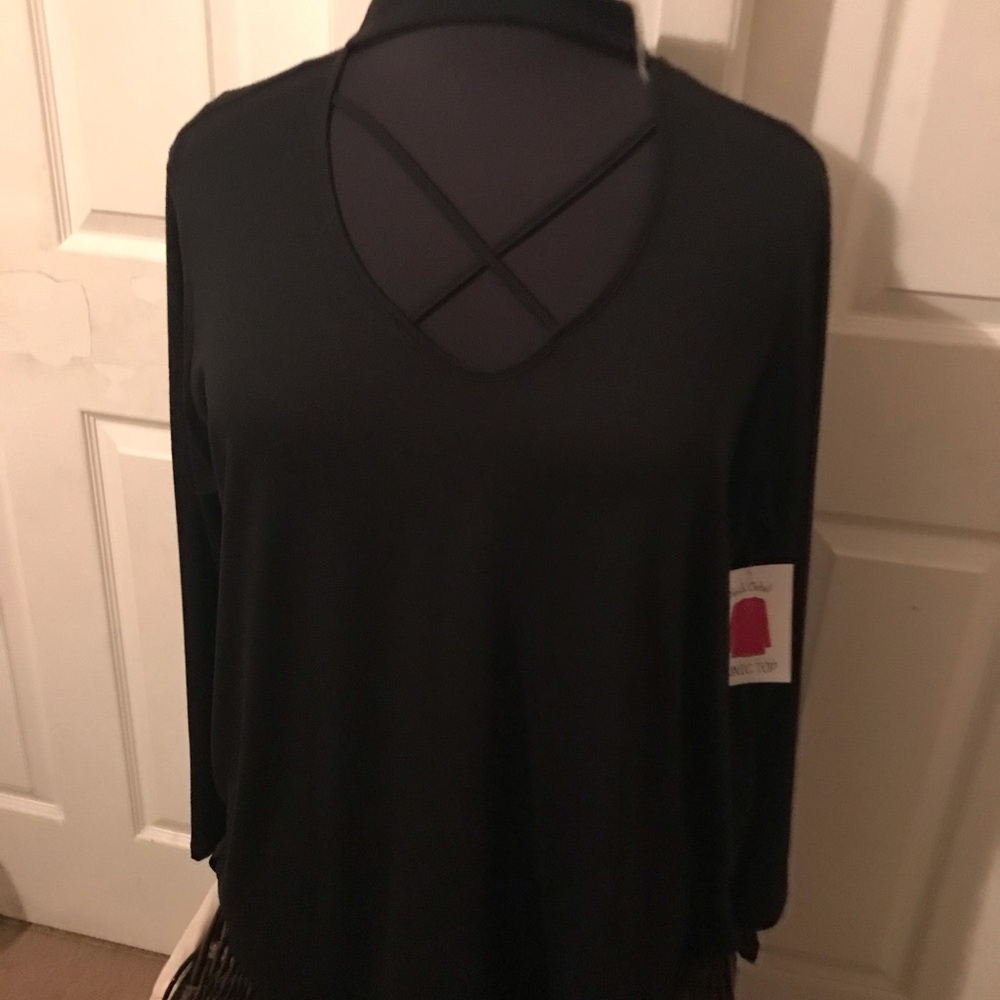 Tunic Top Neck Detail